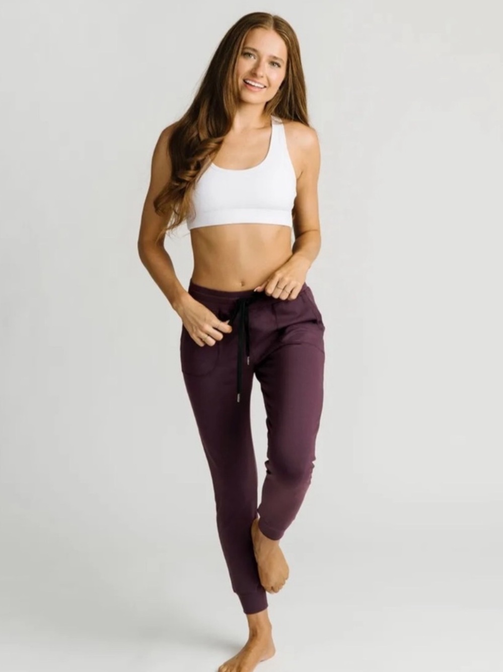Zyia Plum Unwind Joggers